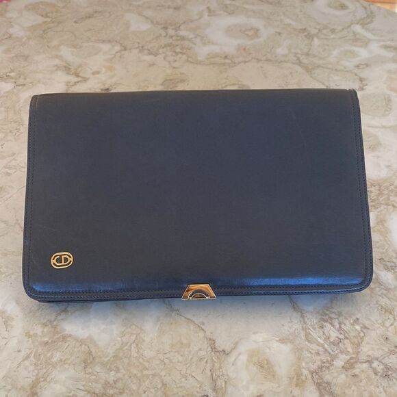 Vintage Bally Leather Clutch Bag - Picture 4 of 15